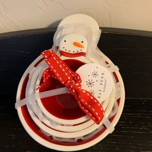 NWT Rae Dunn Snowman Measuring Cups